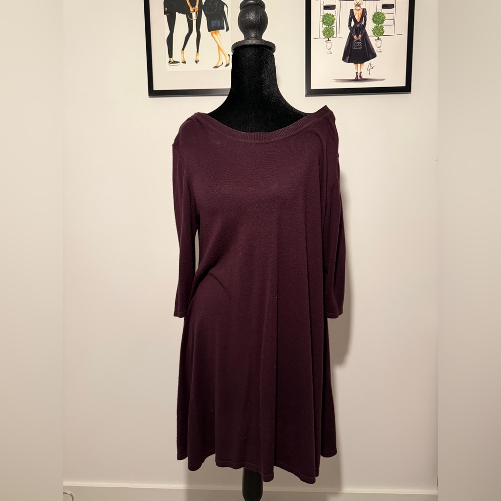 Wallis Deep Purple Slip On Dress